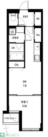 COEUR BLANC西荻窪の物件間取画像